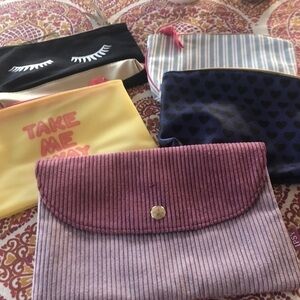 Lot#1 Ipsy Makeup cases bags New